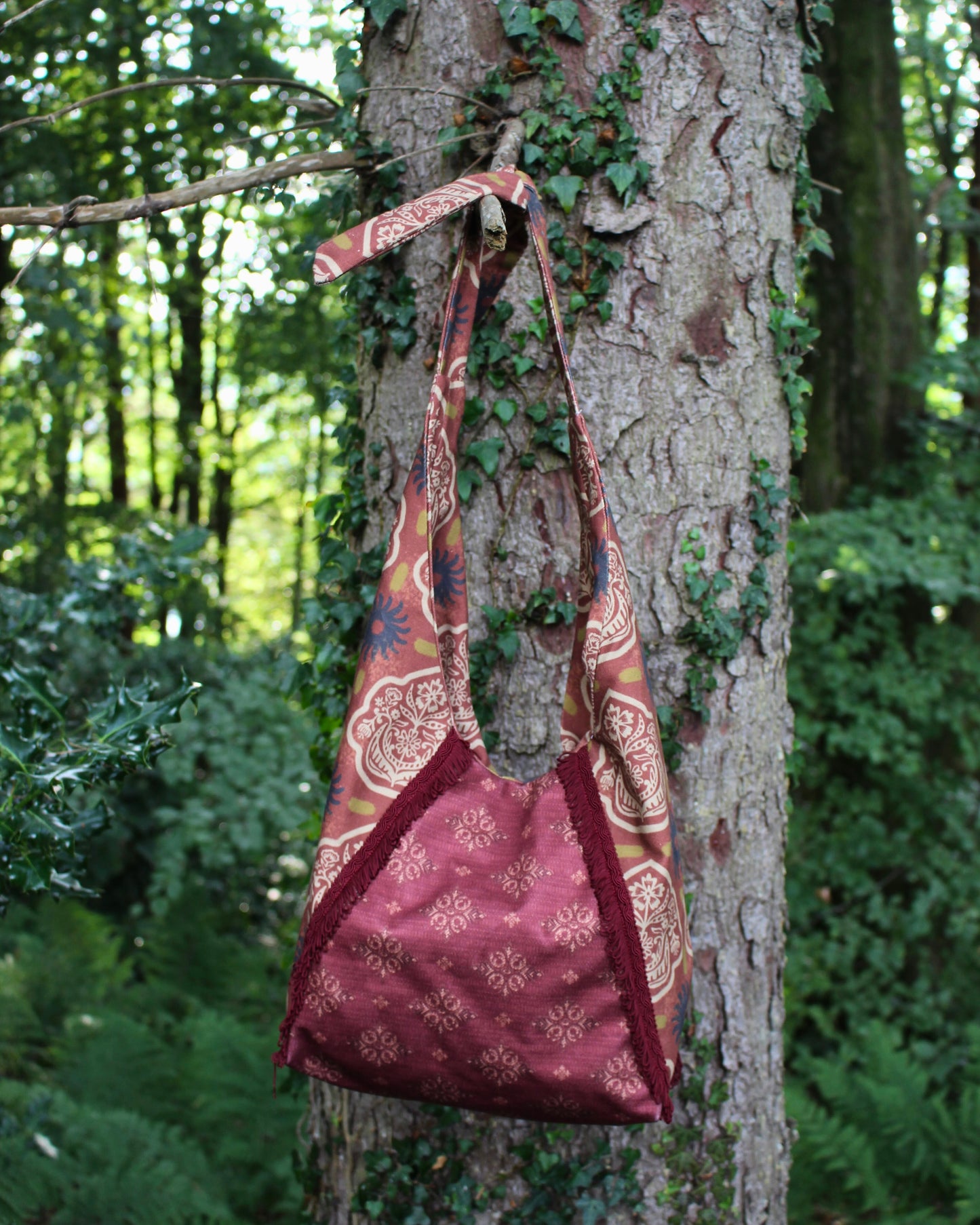 Fringed Slouch Bag