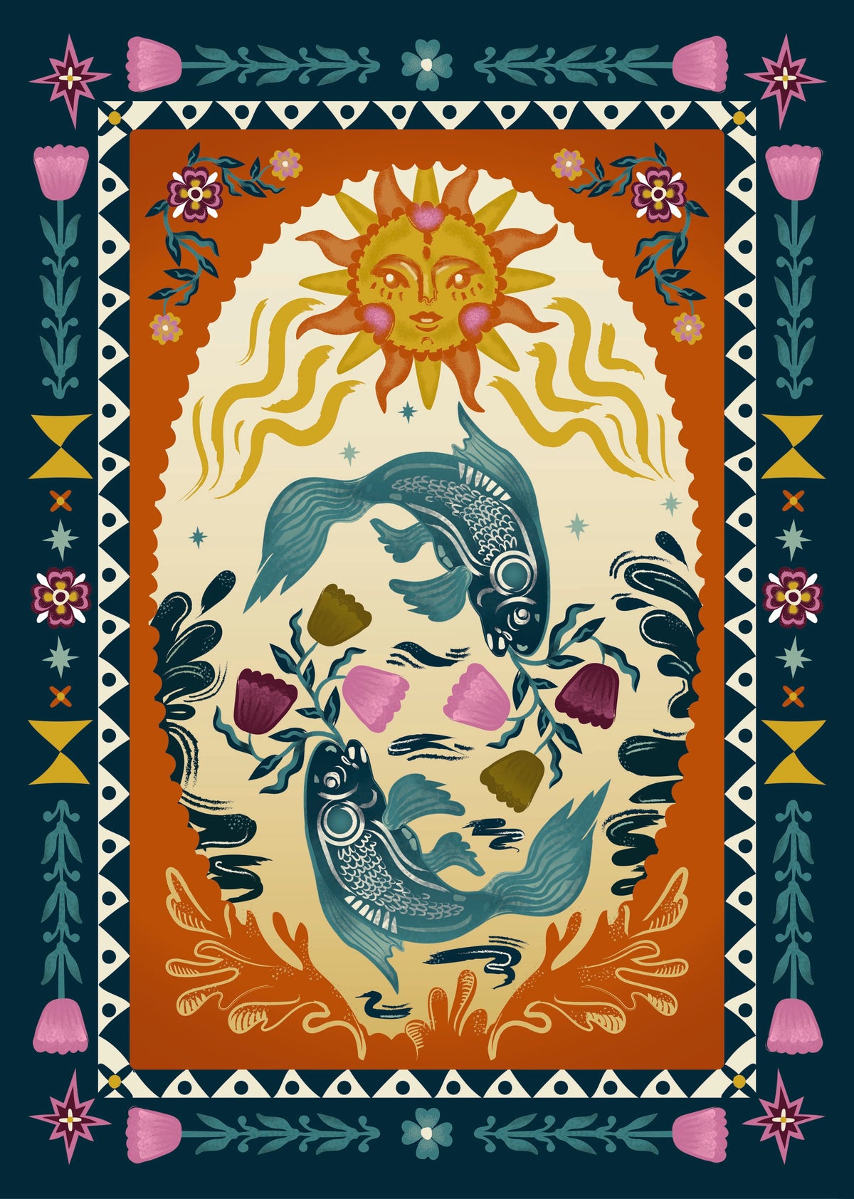 Weird Fishes Print