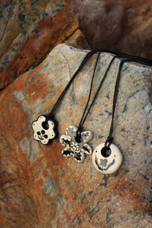 Cord Ceramic Necklace