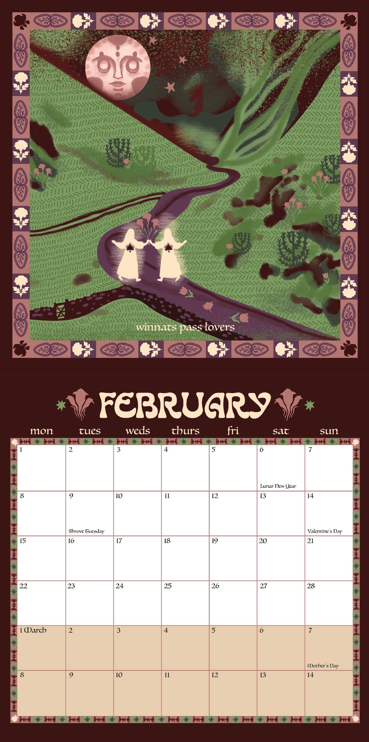 Peak District Folklore Calendar 2027