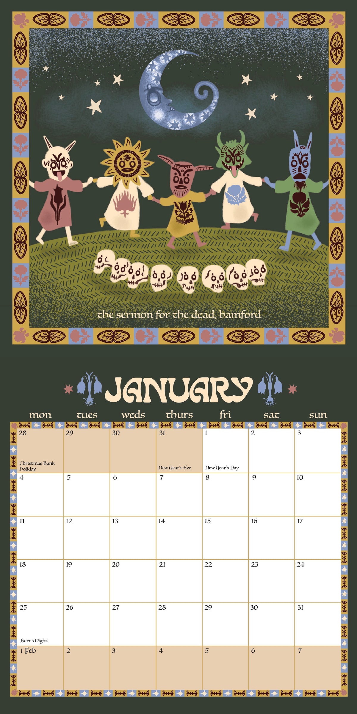Peak District Folklore Calendar 2027