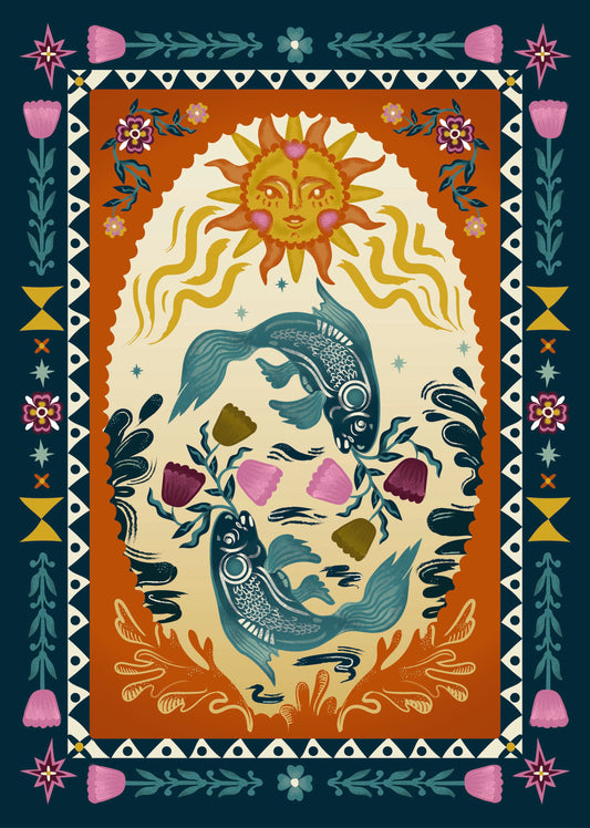 Weird Fishes Print